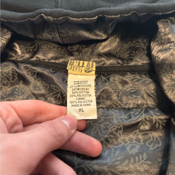 Billabong lined flower hoodie - Picture 3 of 5